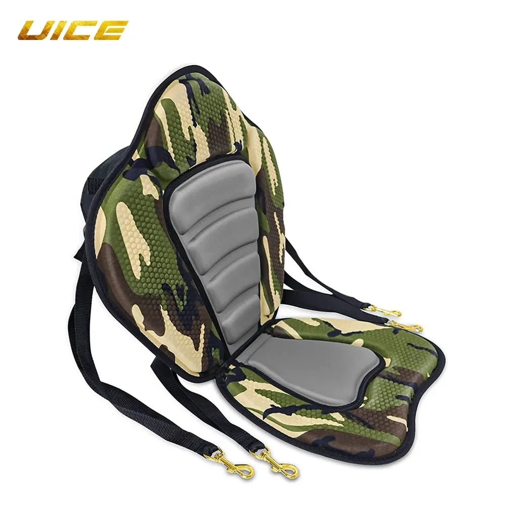 Kayak Seat Boat Seat Kayak Accessories Asiento Kayak Adjustable Backrest with Boat Cushion Paddle Board Kayak Padded Seat