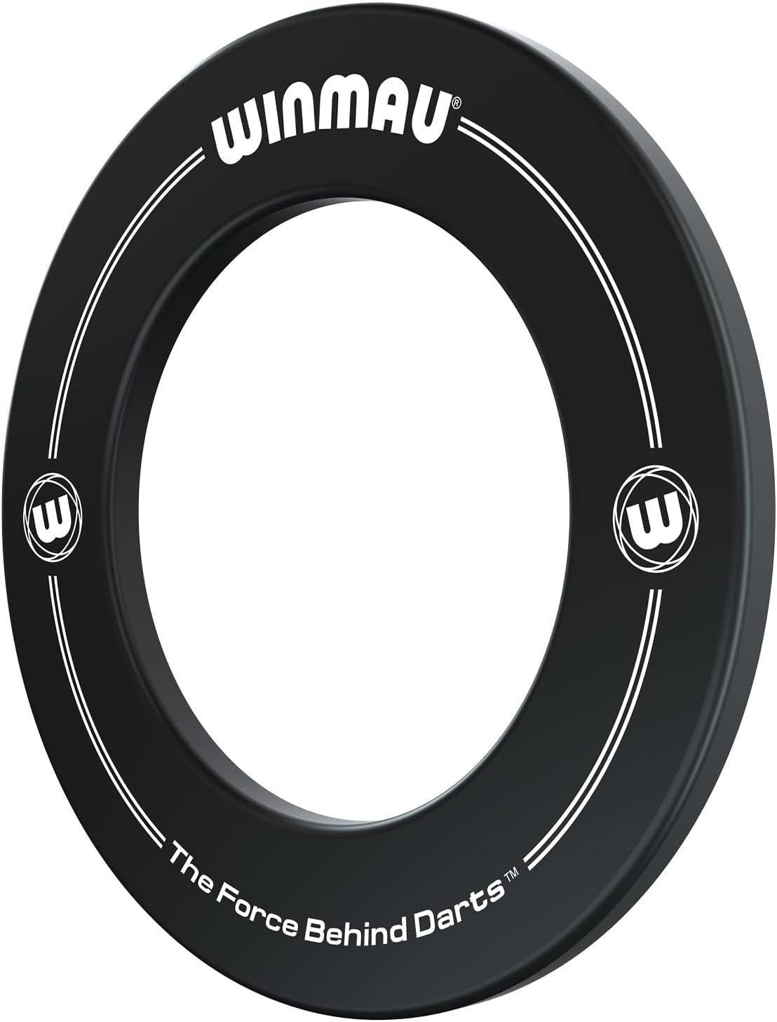 Signature Design Dart Board Surround Ring - Available in Black, White, Red and Blue - Durable Backboard Wall Protector for Dartboards - Professional Darts Accessories