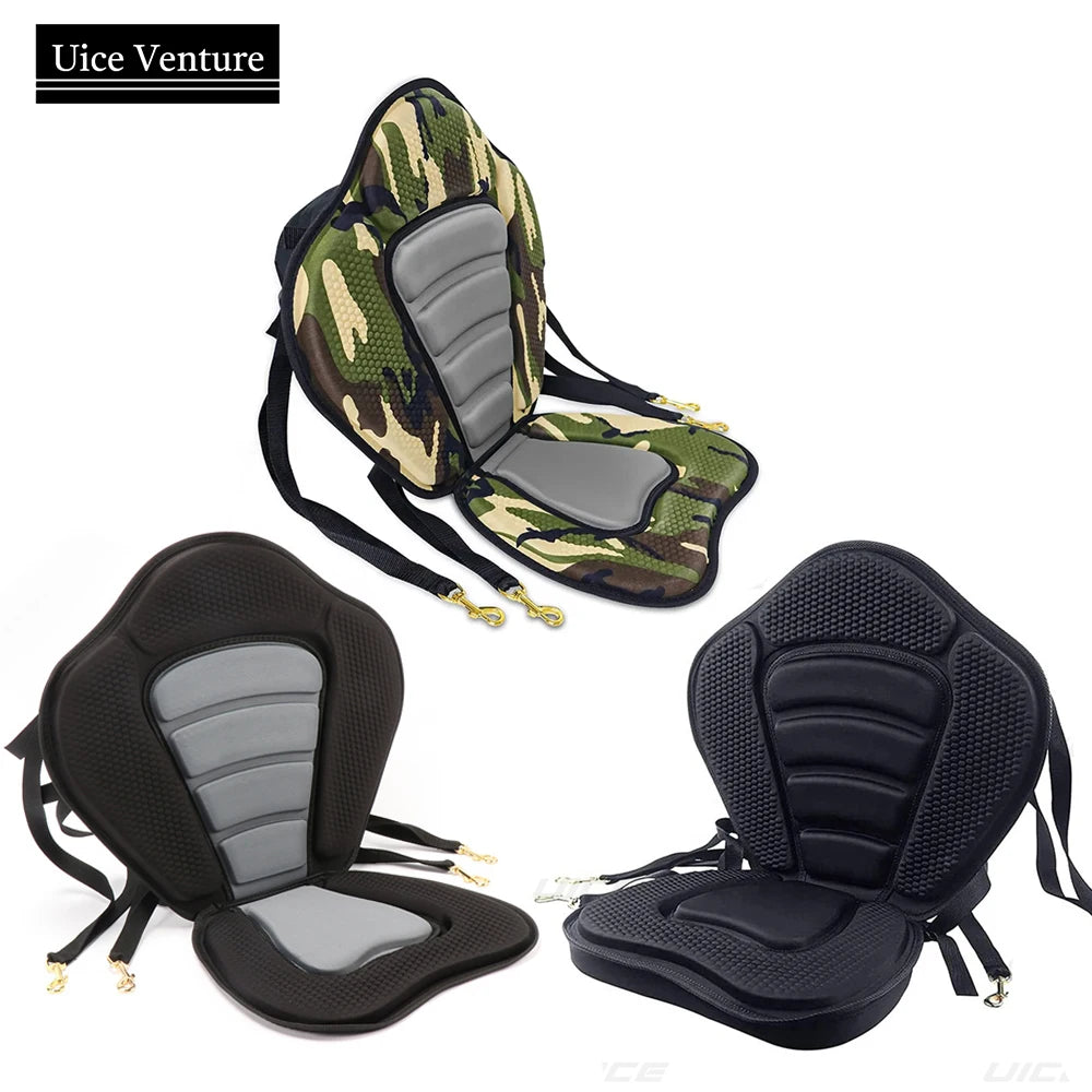 Kayak Seat Boat Seat Kayak Accessories Asiento Kayak Adjustable Backrest with Boat Cushion Paddle Board Kayak Padded Seat